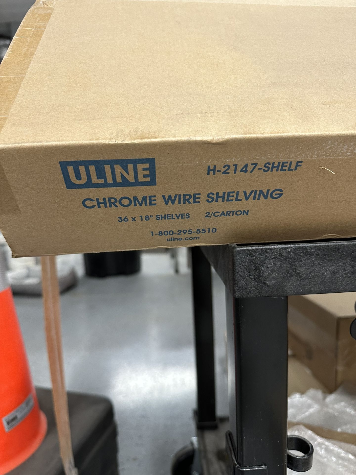 Chrome Wire Shelving