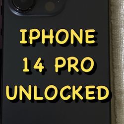 Iphone 14 Pro 128GB Unlocked Black