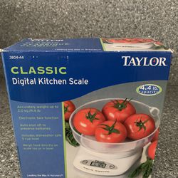 Taylor Digital Kitchen Scale With Bowl