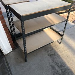 Workbench / Garage Shelves. 