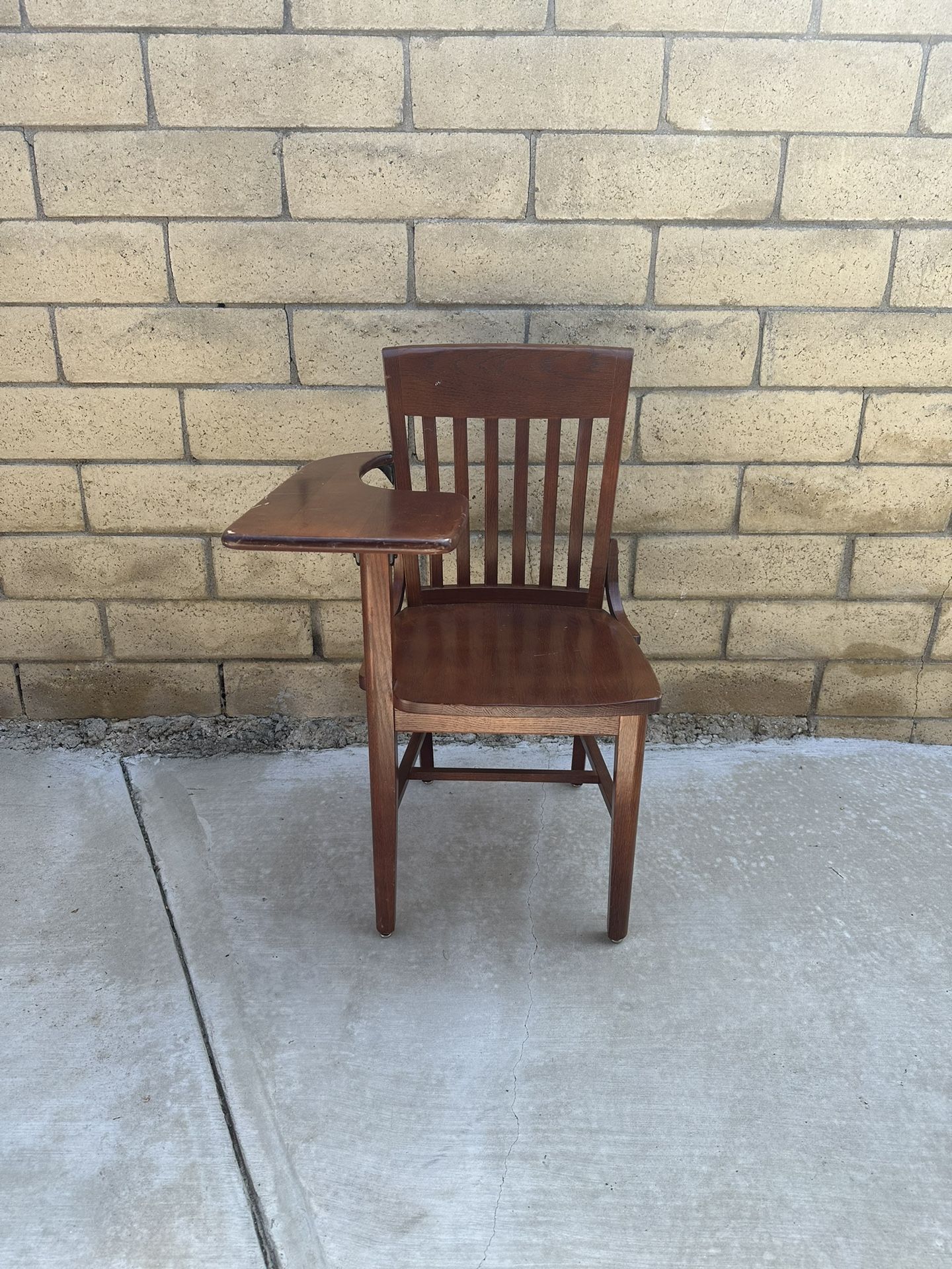 Wooden School Desk Chair for Sale in La Habra Heights, CA OfferUp