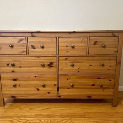 IKEA Hemnes 8-Drawer Dresser - Solid Wood, Brown