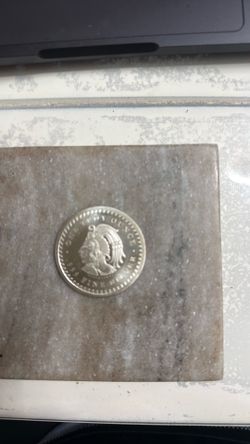 Aztec rare coin fine silver 1 ounce
