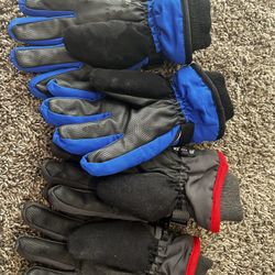 Kids Snow Gloves 