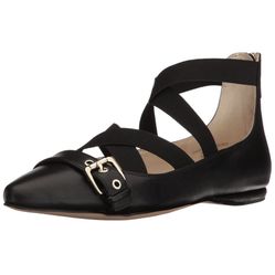 Nine West Women's Smoak Leather Ballet Flat Size 8M