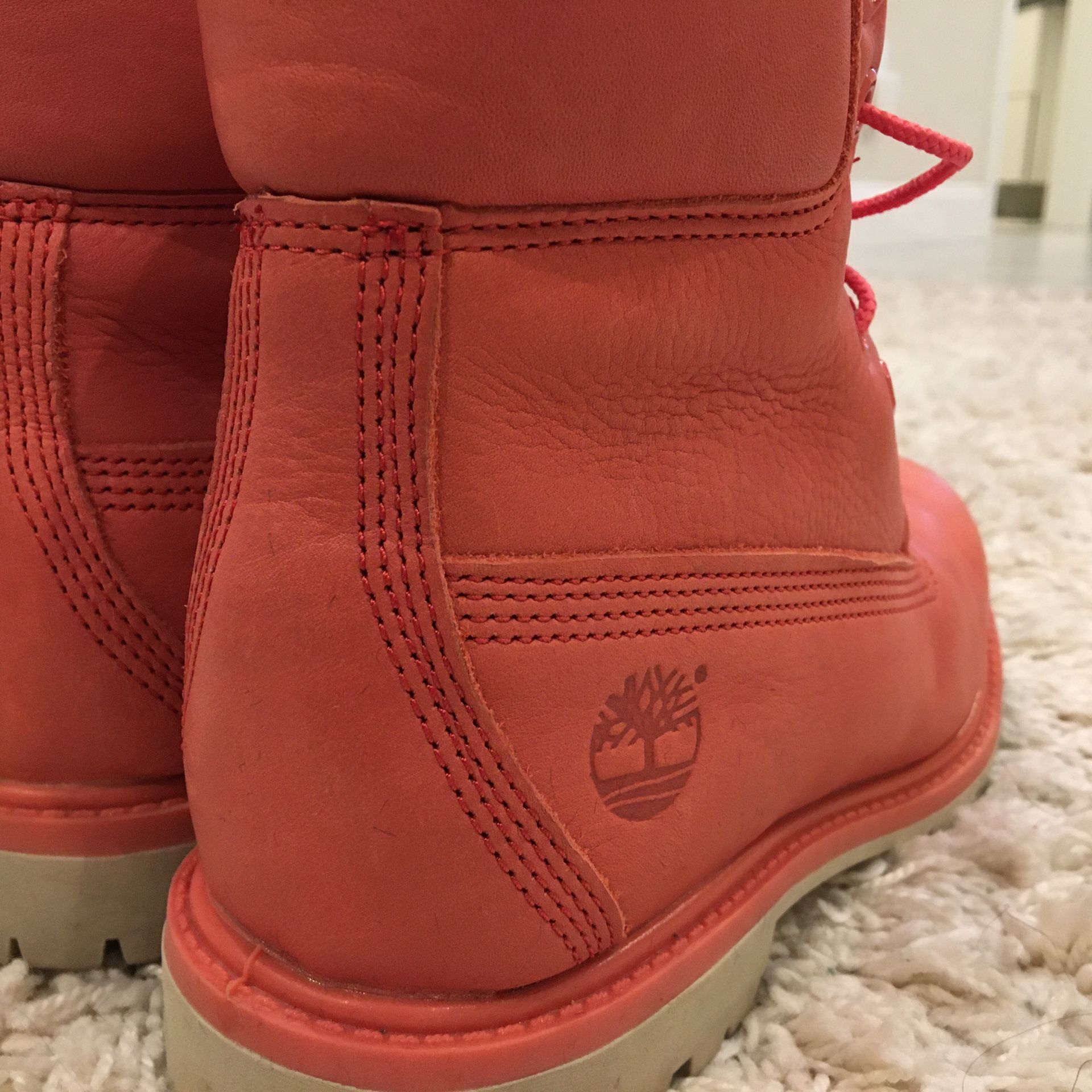 Timberland Waterproof coral Boots sz 7 women