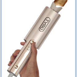 TYMO CurlPro Plus Automatic Rotating Curling Iron - Upgraded Long Barrel Curling Wand for Long Hair, Ceramic Hair Curler for Women, Anti-Scald, Tangle