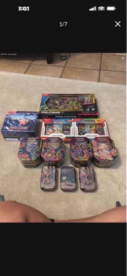 Pokémon TCG Collection Lot SEALED– Tins, Boxes & Sets
