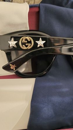 Gucci SUNGLASSES WITH GUCCI 🐝 CASE And TAGS CERTIFICATE OF AUTHENTICITY 