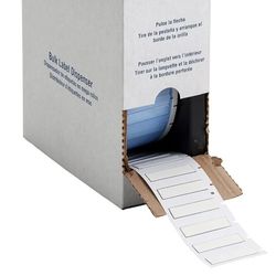 Brady PermaSleeve Heat Shrink Wire and Cable Labels, Bulk, for M610, M611, M710, BMP61, and BMP71 Printers - 0.25" Dia x 1.75", White. BM-250-175-342