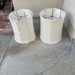 Free. - Upcycle Two  Large Drum Style Lampshade