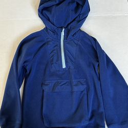 Boys Hoodie Blue Size Medium 8
