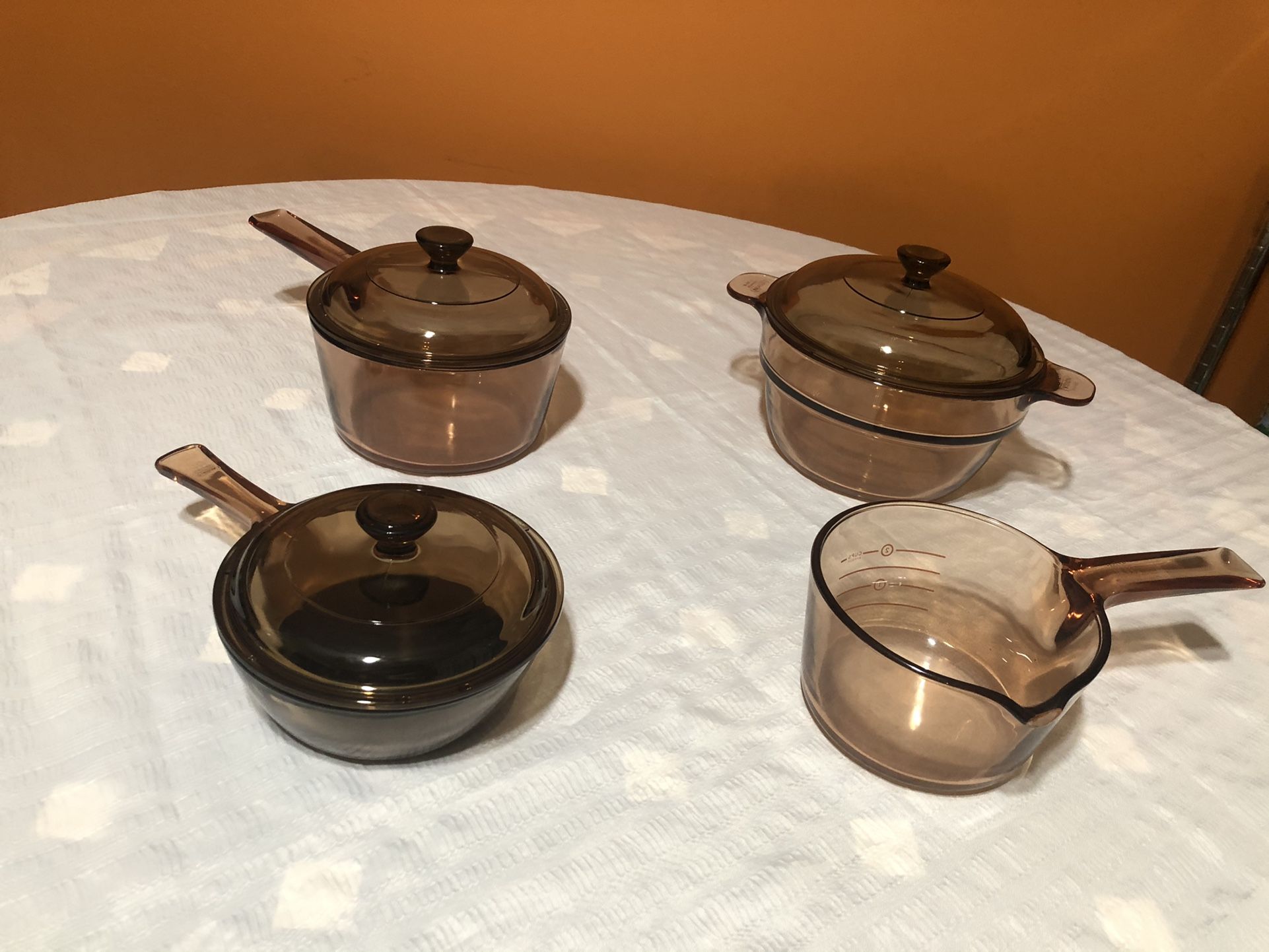 Vision 7 Pc Set Saucepan - 2 Pots - 1 Casserole