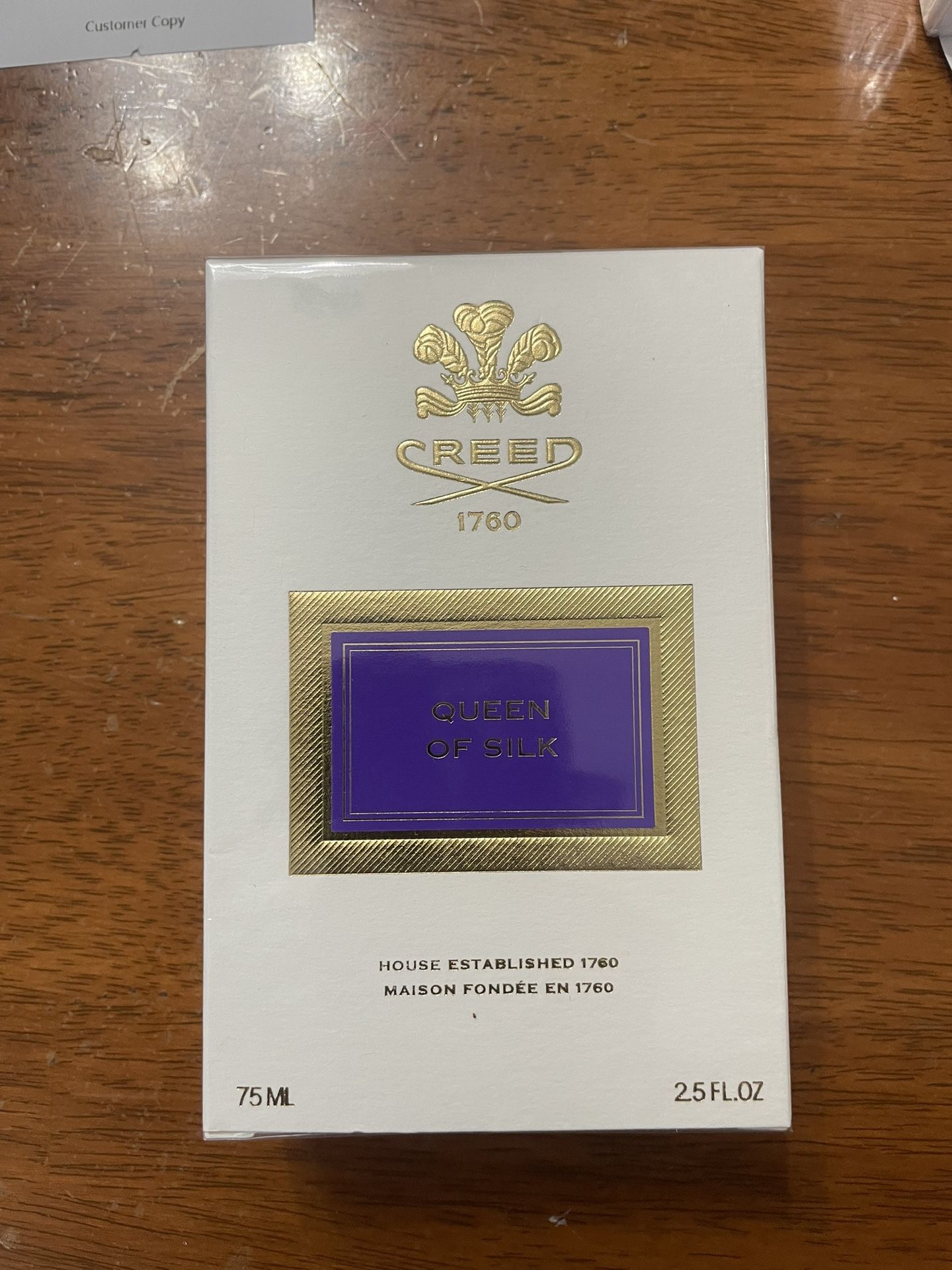 Creed Queen Of Silk EDP With Receipt