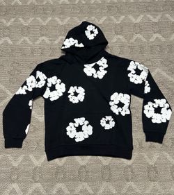 Denim Tears Black Hoodie Size Medium Brand New