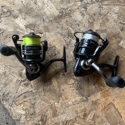 Lot Of 2 Ardent Crappie King Fishing Reels  Used 1 - Time