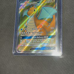 Pokemon Cards Unified Minds Dragonite GX Full Art