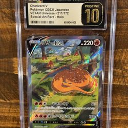 Pristine 10 Charizard V Holo