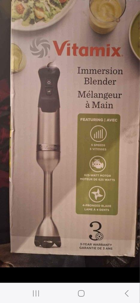 Vitamix Immersion Blender.