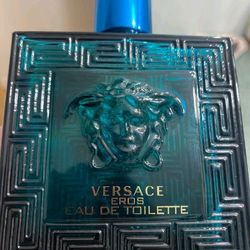 Versace Eros Men's Cologne 3.4 Oz Full Bottle (No Box)
