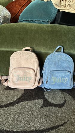Juicy Couture Rhinestone Mini Backpacks – Set of 2