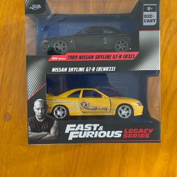 Fast And Furious Skyline 2 Pack