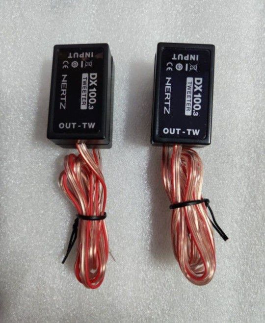 Hertz Deici DX100.3 6dB/Octave Passive Tweeter Crossovers (Pair)