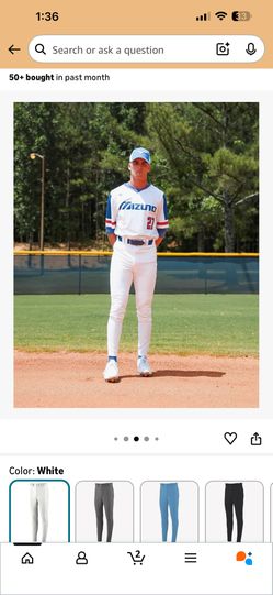 Minzuno Men’s Baseball Premier Pro Tapered Pants