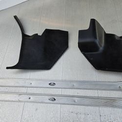 Original Kick Panels And Door Sill Plates , Panels Have Been Painted Black