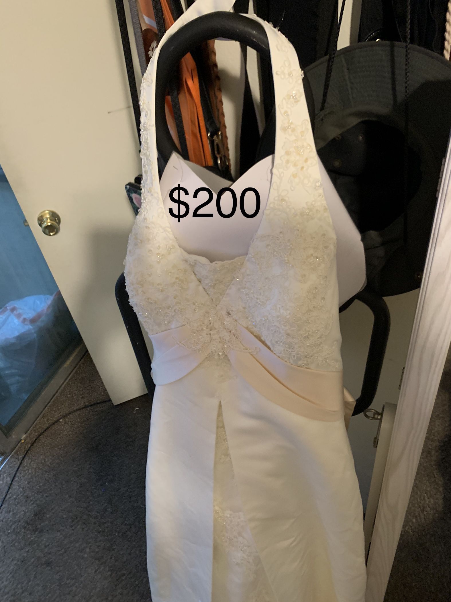 Wedding Dress $240