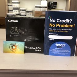 Canon Powershot G7X III (located in Downey, Ca)