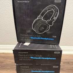 Monoprice Bluetooth Headphones