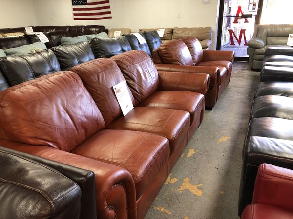 Balencia Light Brown Leather Sofa And Loveseat For In Jacksonville Fl Offerup Balencia Light Brown Leather Sofa And Loveseat For In Jacksonville Fl Offerup