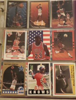 Michael Jordan Basketball Card Collection Lot
