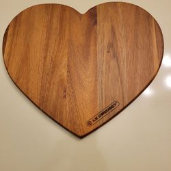 Le Creuset Wood Serving Board Valentines Day Gift