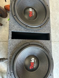 DS18 Dual Subwoofer Ported Enclosure Box