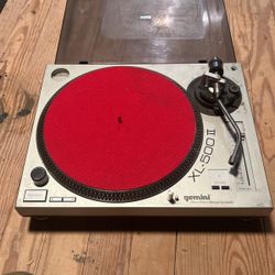 Gemini XL 500 II Turntables 