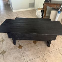 Wood Coffee Table With Extension 