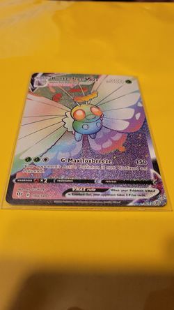 Butterfree Vmax 190/189 Darkness Ablaze Secret Rare Rainbow Pokemon Card Mint