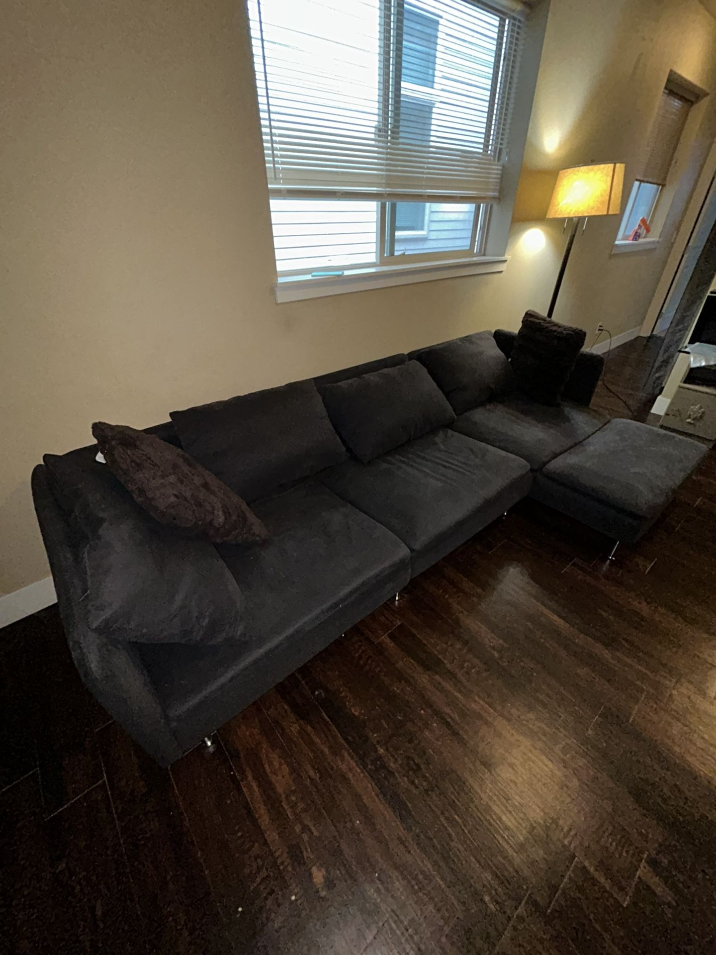 Ikea SÖDERHAMN Modern Sectional with Chaise Sofa