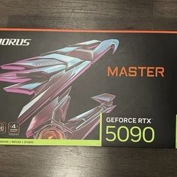 GIGABYTE RTX 5090 AORUS MASTER 32GB Graphics Card BRAND NEW
