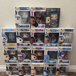 Disney, Pixar, Marvel Funko Pops $250 Value