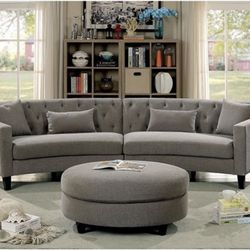 Sectional Gray  Avilable Now 