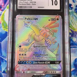 Palkia GX Pokémon (2018) Ultra Prism - 165/156 Rainbow Rare - Holo