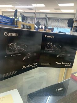 Canon Powershot G7X Mark III Black / Silver
