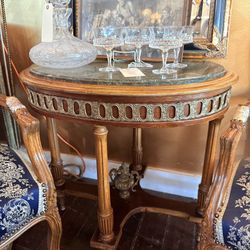 Vintage Marble Top Table - 50% OFF OFFER!!!