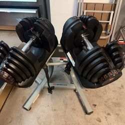 Bowflex Dumbells 1090