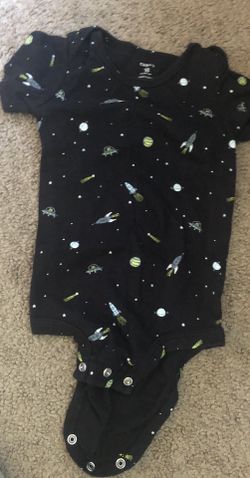 Space onesie size 18 months carters