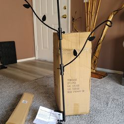 Bird Feeder Pole Porch Multi-Hooks Hanging Kit For Outside With Two Adjustable Branches Bird Feeder Planter Hanger Hummingbird New