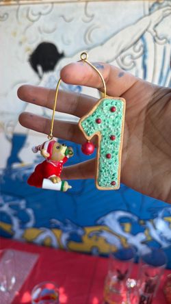 My first Christmas Hallmark ornament